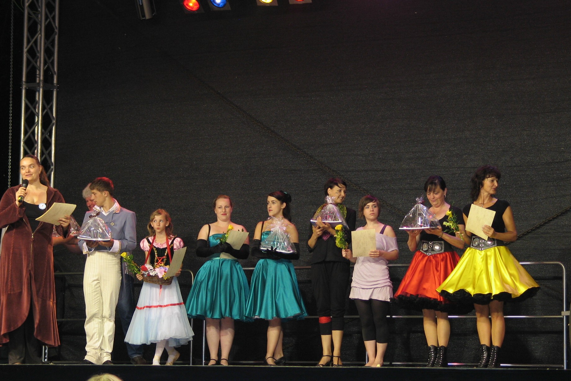 1. Brandenburger Tanzfest in Neuenhagen: 45.einErinnerungspokal und-Urkunde fr alleTeilnehmer